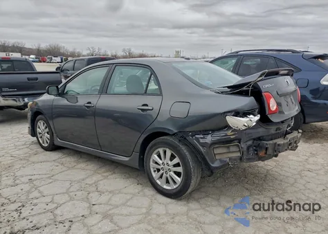 2010 Toyota Corolla Base from USA, damaged, VIN 2T1BU4EE3AC460883